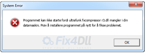 ultrafunk fxcompressor r3.dll mangler
